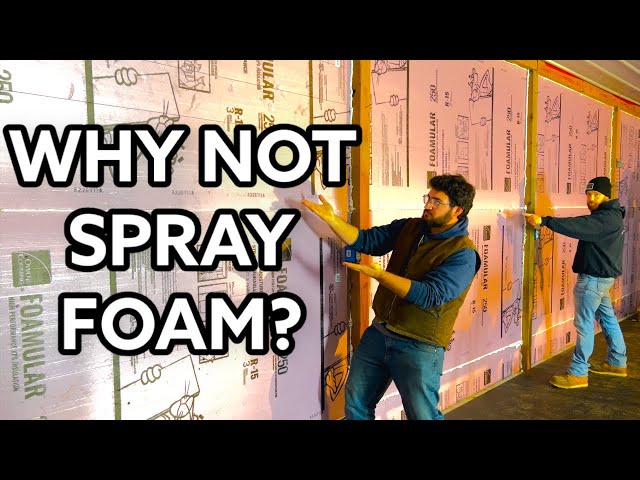 How To Spray Foam Insulation Without Leaving A Mess