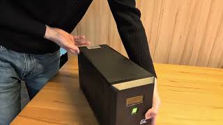 Greencell UPS 1500VA 900W PowerProof, USV mit einfacher Installation und genügend Leistung für einen