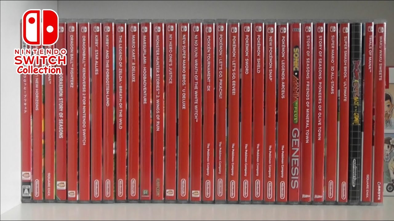 My Nintendo Switch Collection 2022 - YouTube