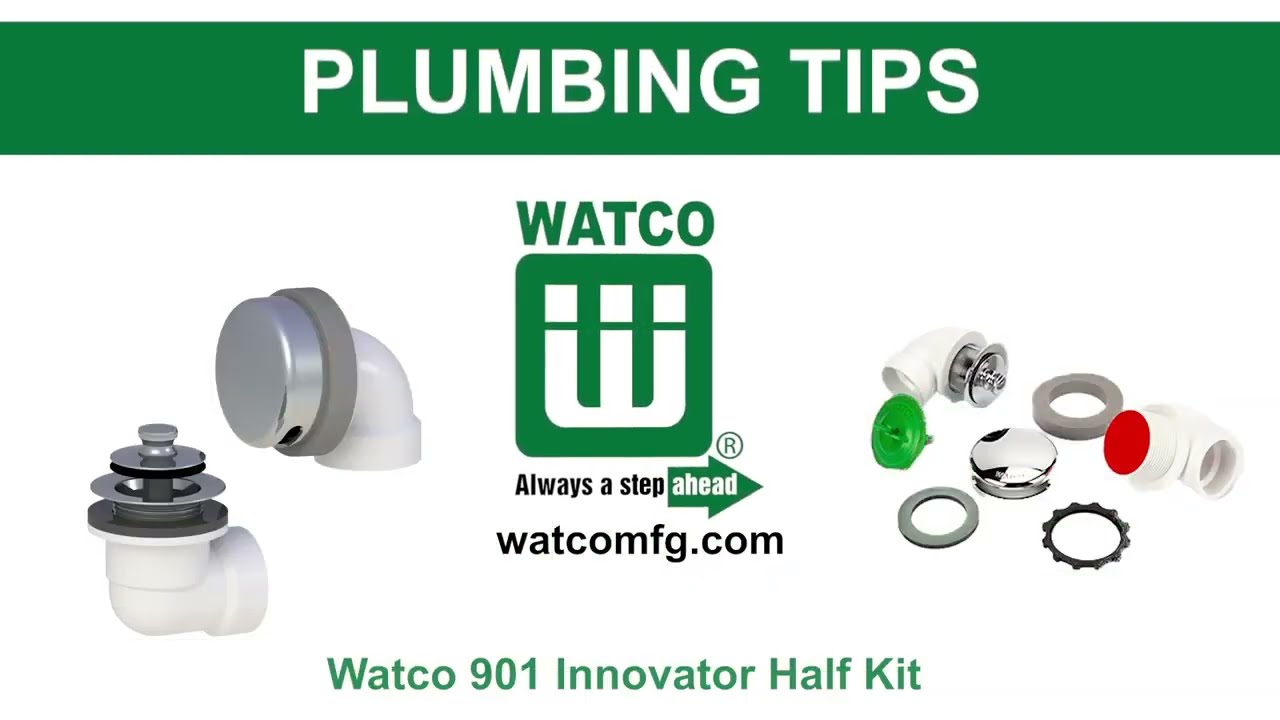 Watco 901 Innovator® Bath Waste Half Kit