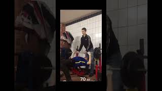 Мои силовые #спорт #турник #sports #качалка #воркаут #спортзал #кг #гантели