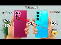 Infinix Note 50s VS realme 15x | ₹15,000 Under Camera 🔥 Battery ⚡ Performance Test | Best 5G Phone?