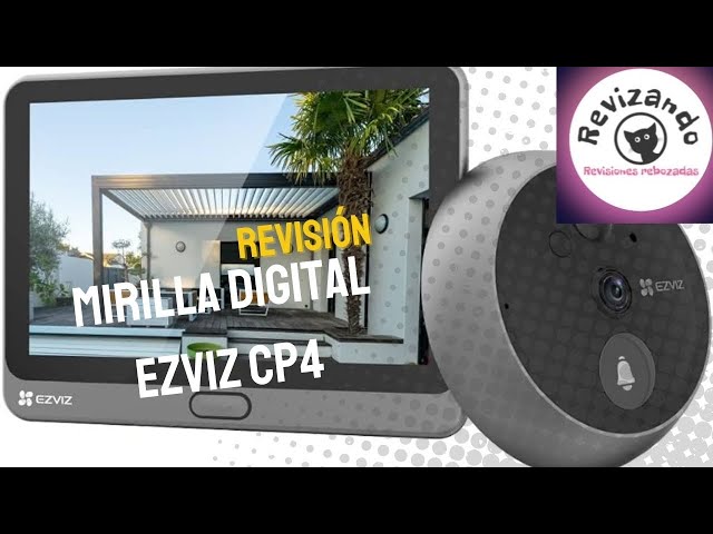 EZVIZ CP4, así es la mirilla digital con cámara de seguridad e