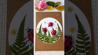 How to Make Cute Ladybug Craft 🐞 Using Walnut Shell | Easy DIY Nature Craft #craftyideas