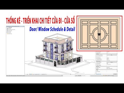 Revit KT Thống Kê - Triển Khai Chi Tiết Cửa & Kinh Nghiệm Door - Window