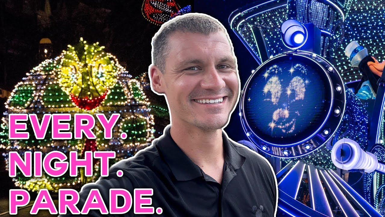 Рейтинг КАЖДОГО ночного парада Disney | Парады в Walt Disney World | Парады в Disneyland