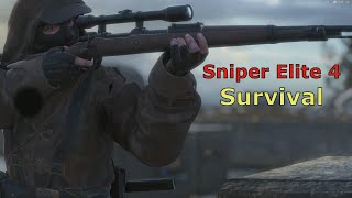 Sniper Elite 4 - Facility Survival Solo (Authentic online co-cp)