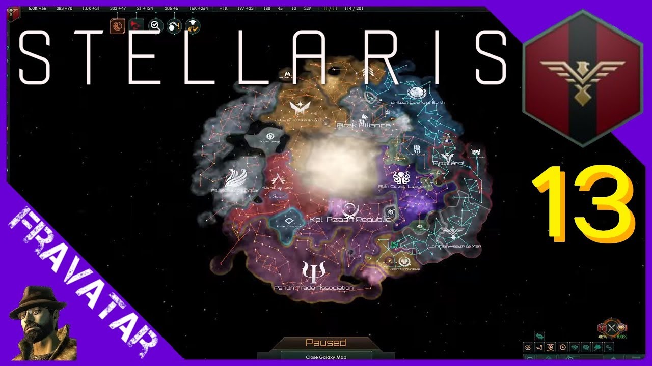 Stellaris ep13 C.o.M. - Ironman/Grand Admiral Gameplay. (v2.5.1 Shelly