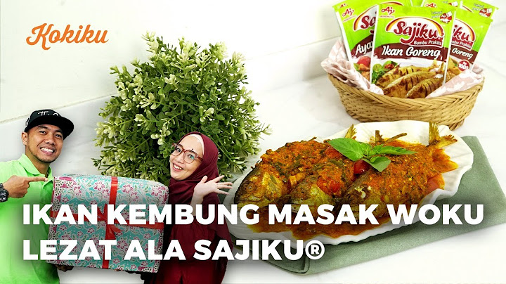 RESEP ANDALAN KELUARGA, IKAN KEMBUNG MASAK WOKU ALA SAJIKU®  #MasakdiRumahAja
