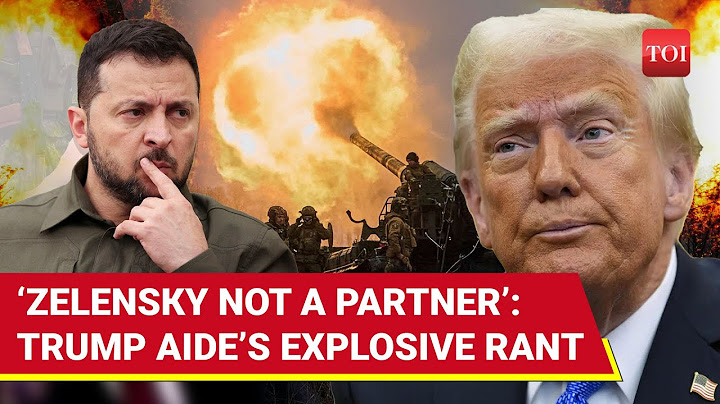 ‘Bloody Unreliable…’: Trump Aide Rips Zelensky, Rejects To Call Him US Partner After Putin’s Threat