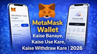 Metamask wallet kaise banaye | Metamask wallet withdraw to bank account | metamask wallet