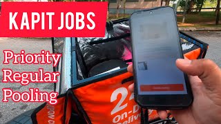 Lalamove delivery - Kapit Jobs Priority, Regular & Pooling dengan betul. #lalamove #deliveryboy