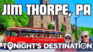 The Best Way to See Jim Thorpe This Fall? Hop on the Trolley!