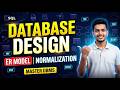 Database Design & Normalization Explained | ER Model, 1NF, 2NF, 3NF, BCNF