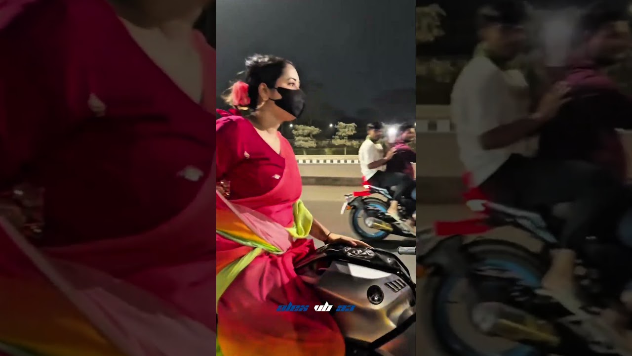 Girl hyper riding R15 m 🤯💯 #r15m #ytshorts #shorts #viralshorts