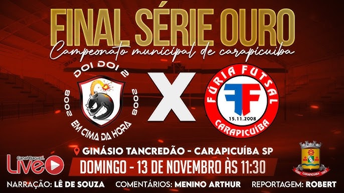 2ª DIVISÃO DE FUTSAL - CARAPICUIBA - JogaFácil Campeonatos