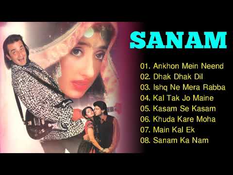 Sanam Movie All Songs  Sanjay Dutt Manisha Koirala Vivek Mushran  Evergreen Music