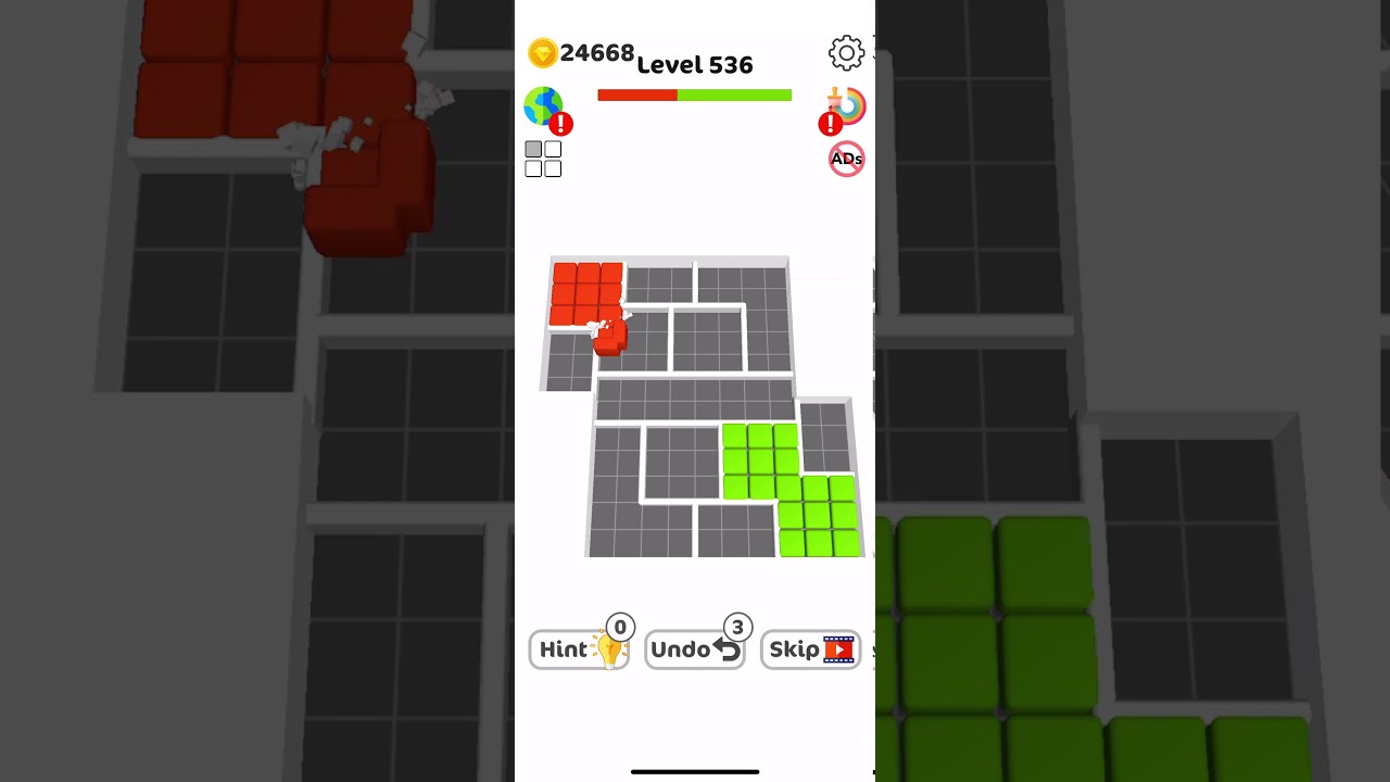 Blocks vs Blocks Walkthrough Level 536 YouTube