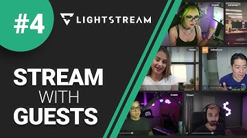 Live Stream with Friends and Guests in Real Time in Lightstream Studio