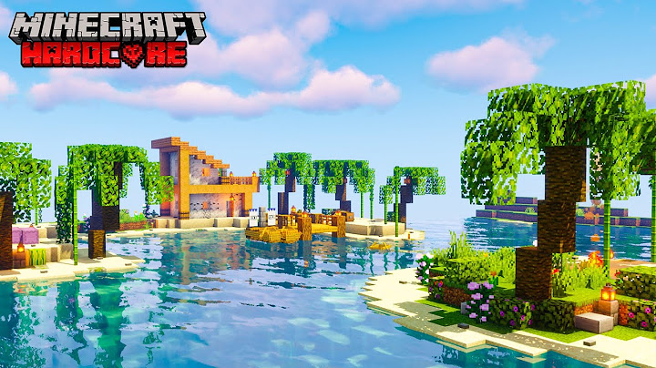 J'ai construit une ÎLE DÉSERTE en Hardcore ! #13