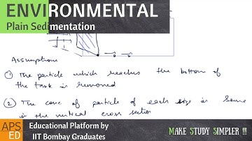 Plain Sedimentation | Environmental Engineering