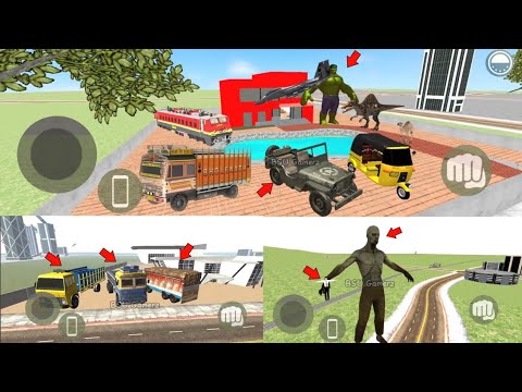 Lorry Truck + Army Jeep 🤑 Cheat Code in Indian Bike Driving 3d New Update 