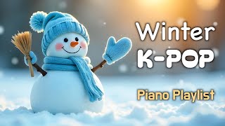   Winter Kpop Piano Playlist  5 Hours  Relaxing Background 