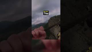 Zip Lining Over a Ravine GONE WRONG!