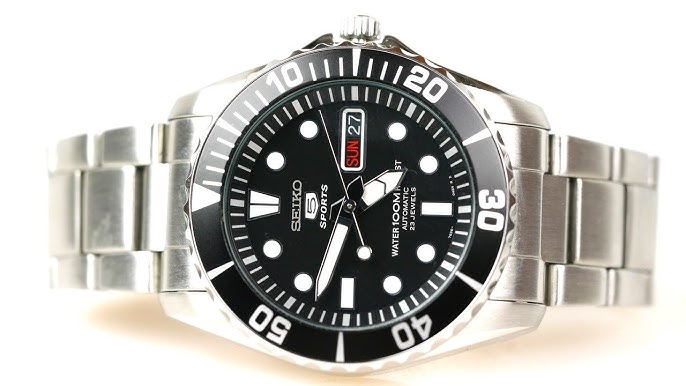 Frivillig Goodwill Lodge SEIKO 5 Sports SNZF17K1 - A Detailed Everyday Japanese Watch - YouTube