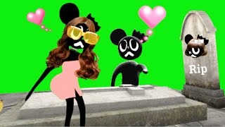 Cartoon Mouse  ❤️New Love❤️...? Green screen [ trevor henderson ]