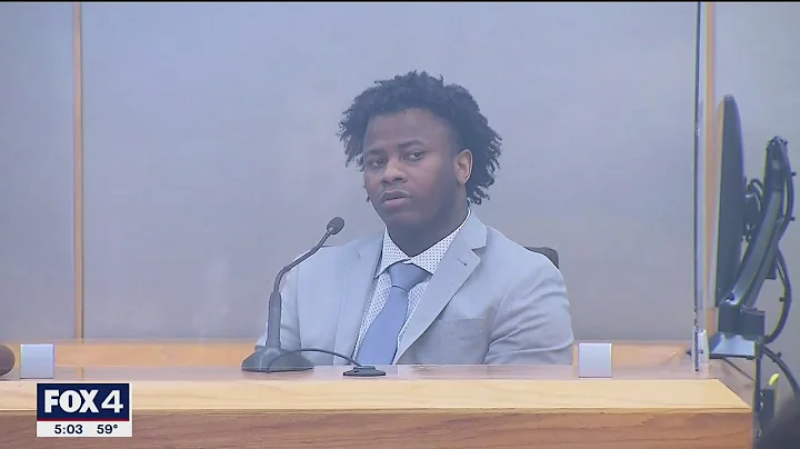 Darius Fields testifies after being found guilty i...