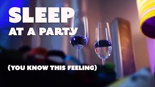 Sleeping on the couch at a party  (3 hours relaxing ambience and music)