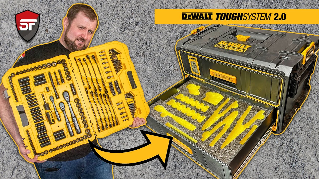 We Organized OVER 200 TOOLS into The DeWalt Toughsystem 2.0 Drawers! 