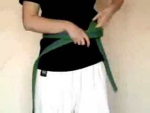 Tie your Taekwondo belt properly, you big @&?¿!"