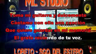 ENTRA A MI HOGAR KARAOKE -LOS MANSEROS SANTIAGUEÑOS