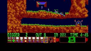 Lemmings: Fun 01 - Just Dig