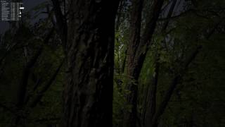 Animated forest test in upbge screenshot 3