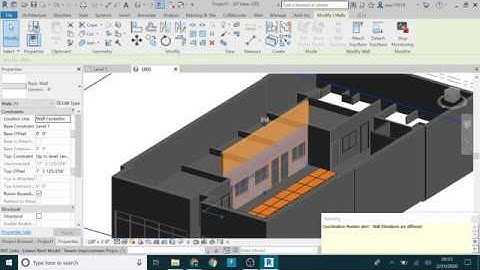 Collaboration and Monitoring Links in Revit