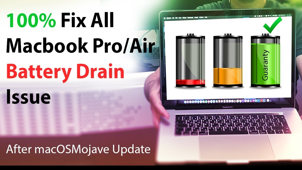 How to Fix MackBook Pro / Air Battery Drain issue after update macOS ...
