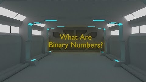What are binary numbers?