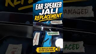 Iphone Ear Speaker Jali | Speaker Grill Replacement | Fix Muffled Sound #shorts #mobilerepairing