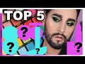 MY TOP 5 MAKEUP PRODUCTS!!