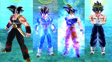 NEW (DBS FULL HD WORLDTEXTURE WITH ULTRA INSTINCT GOKU,VEGETA,VEGITO AND BARDOCK)DBZ TTT MODS