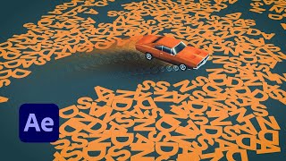 Physics-Based 3D Car Drift in After Effects