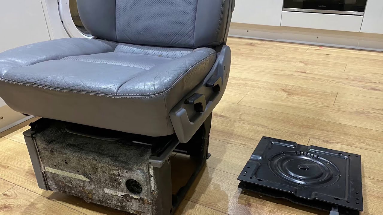 VW T4 making a custom swivel base 🥴 part 1 YouTube