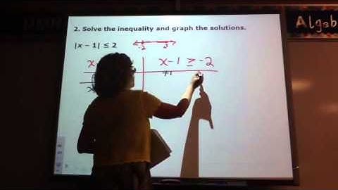 McCrory 2-7 Absolute Value Inequalities part 1