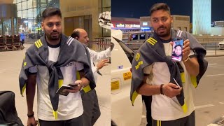 Avesh Khan Video Calls Rinku Singh As Pacer Leaves For T20 World Cup 2024