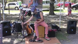 Juzzie Smith | One Man Band | Byron Bay Markets 6th Sept 2015  2/