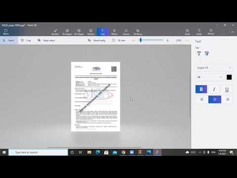 Tutorial cara ’buat palang’ di dokumen.