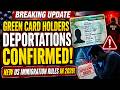 BREAKING UPDATE GREEN CARD HOLDERS DEPORTATIONS Confirmed! — New US Immigration Rules in 2026!